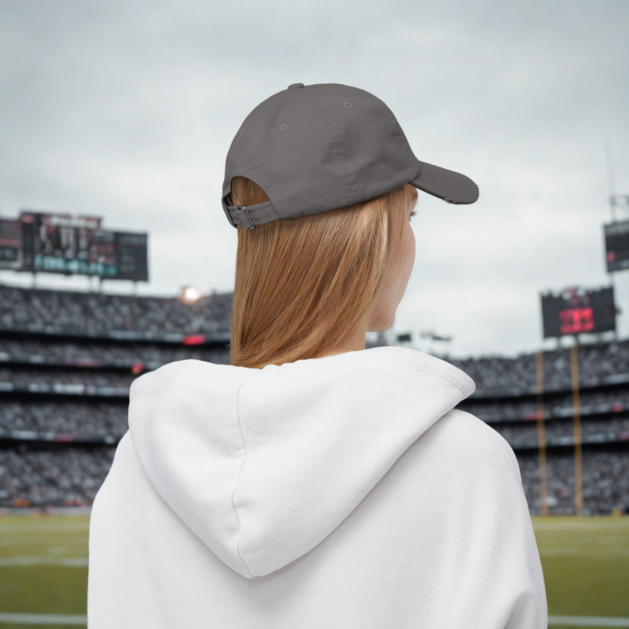 Distressed Cap - Conscious Being Logo - Unisex