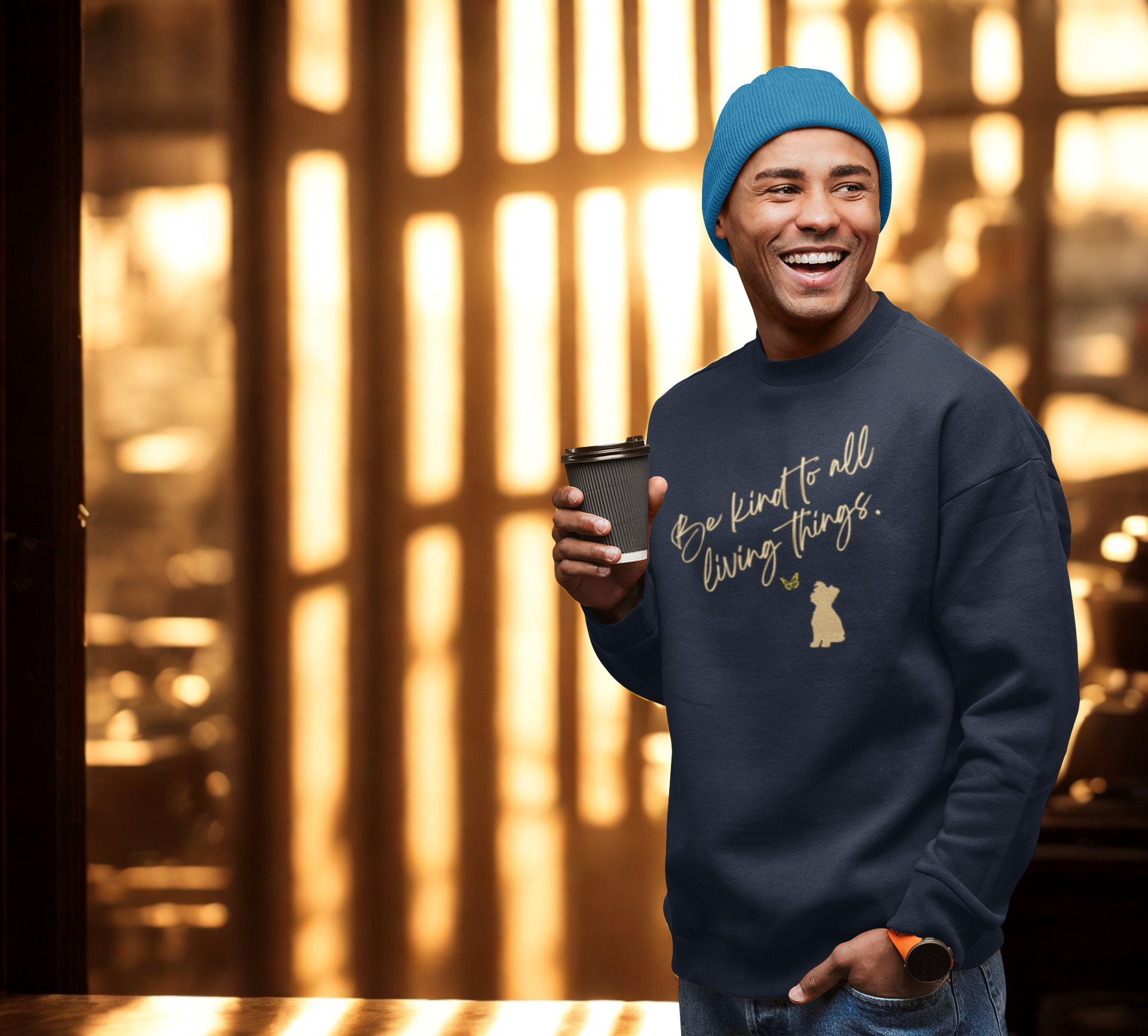 Be Kind Unisex Sweatshirt - Mindfulness Gift Idea