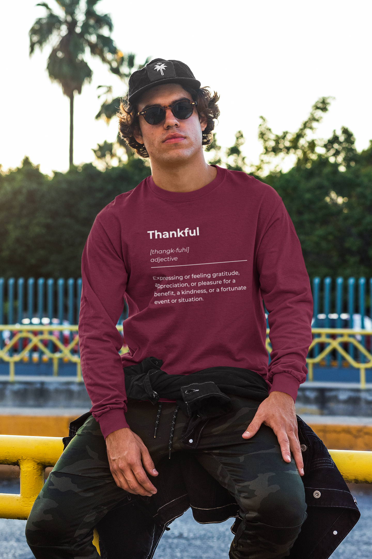 Thankful Meaning Shirt - Unisex Tee, Long Sleeve Graphic T-Shirt, Comfortable Fall Apparel, Grateful Gift Idea, Thanksgiving Top