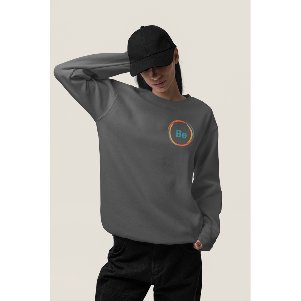 Mindful Unisex Sweatshirt 'Be' Design