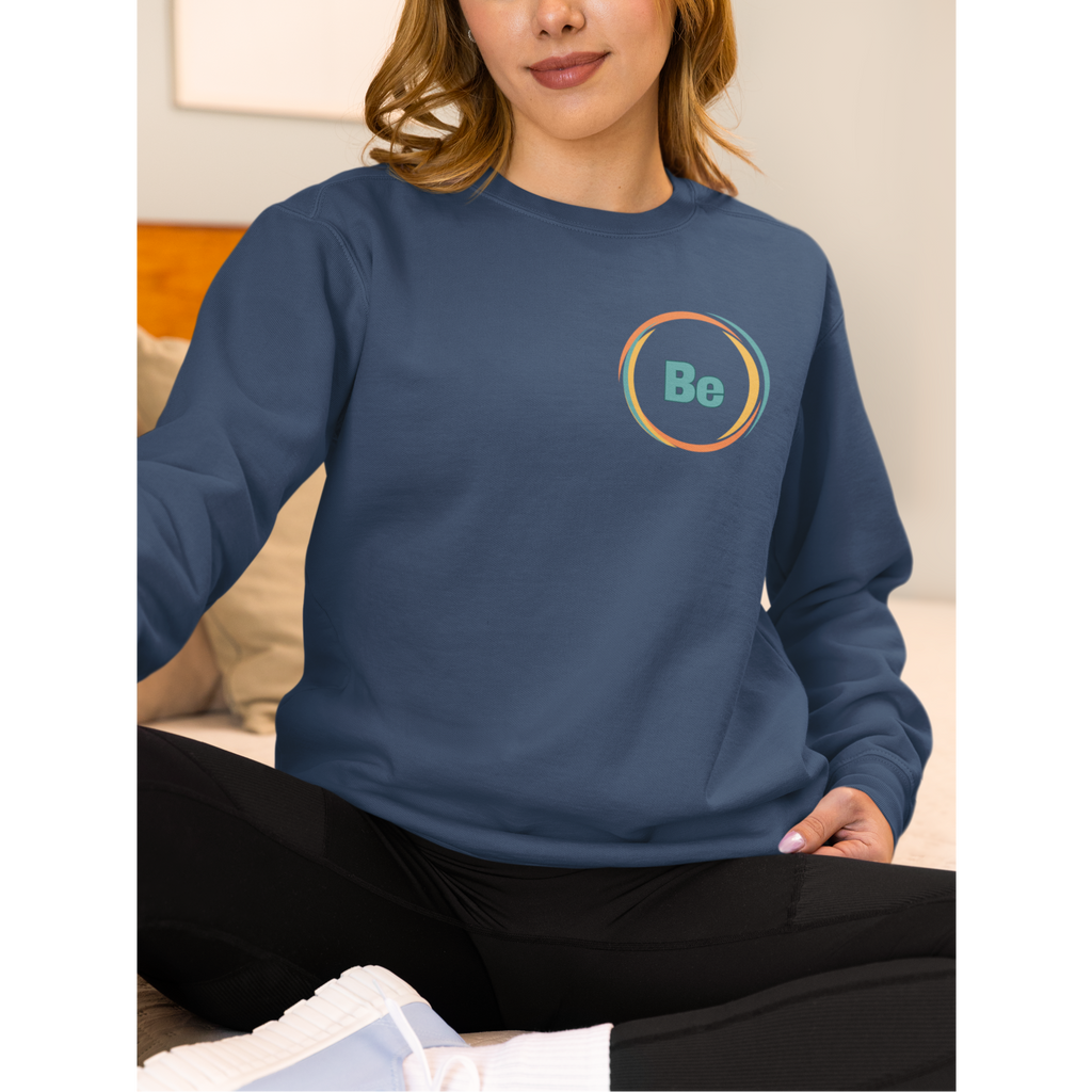 Mindful Unisex Sweatshirt 'Be' Design