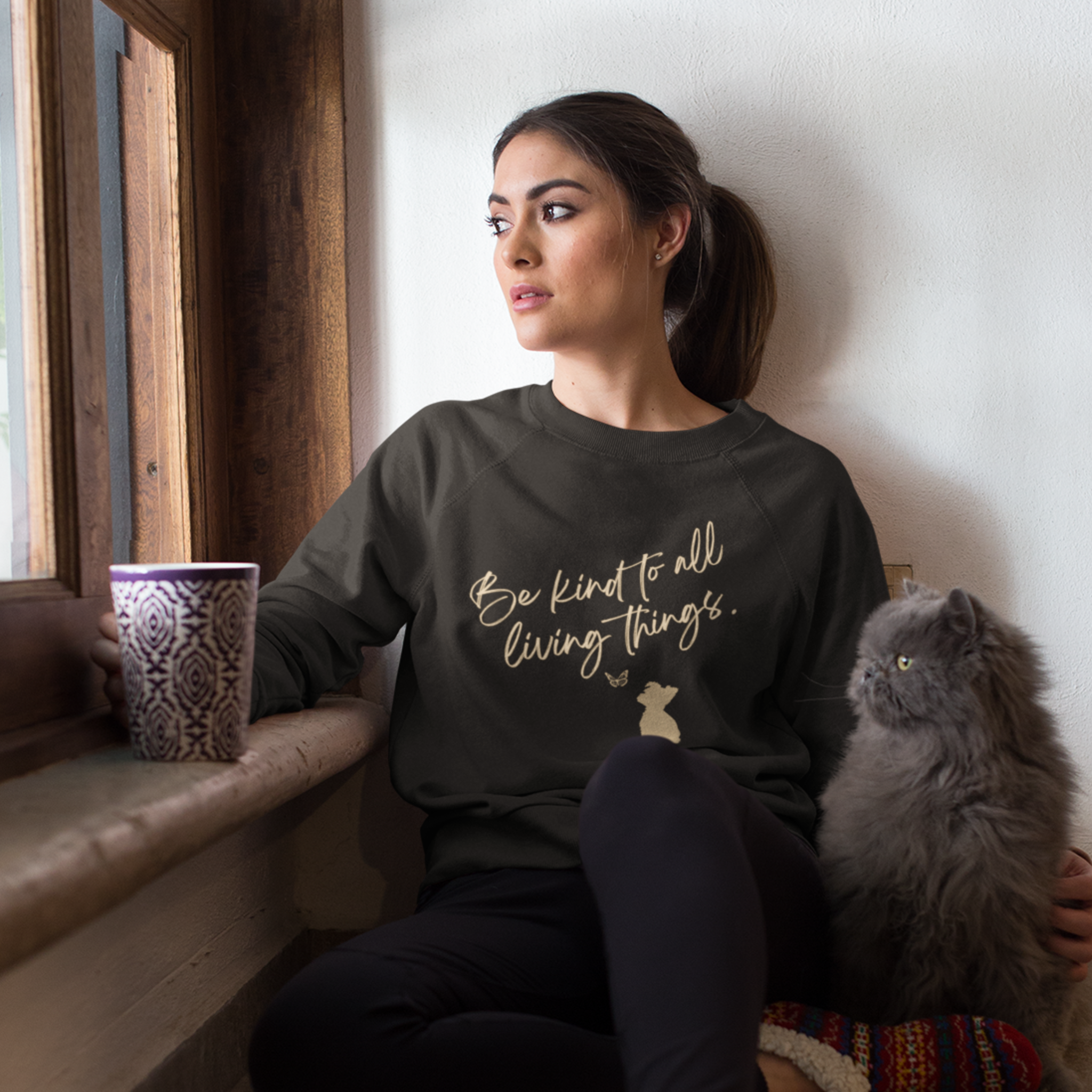 Be Kind Unisex Sweatshirt - Mindfulness Gift Idea
