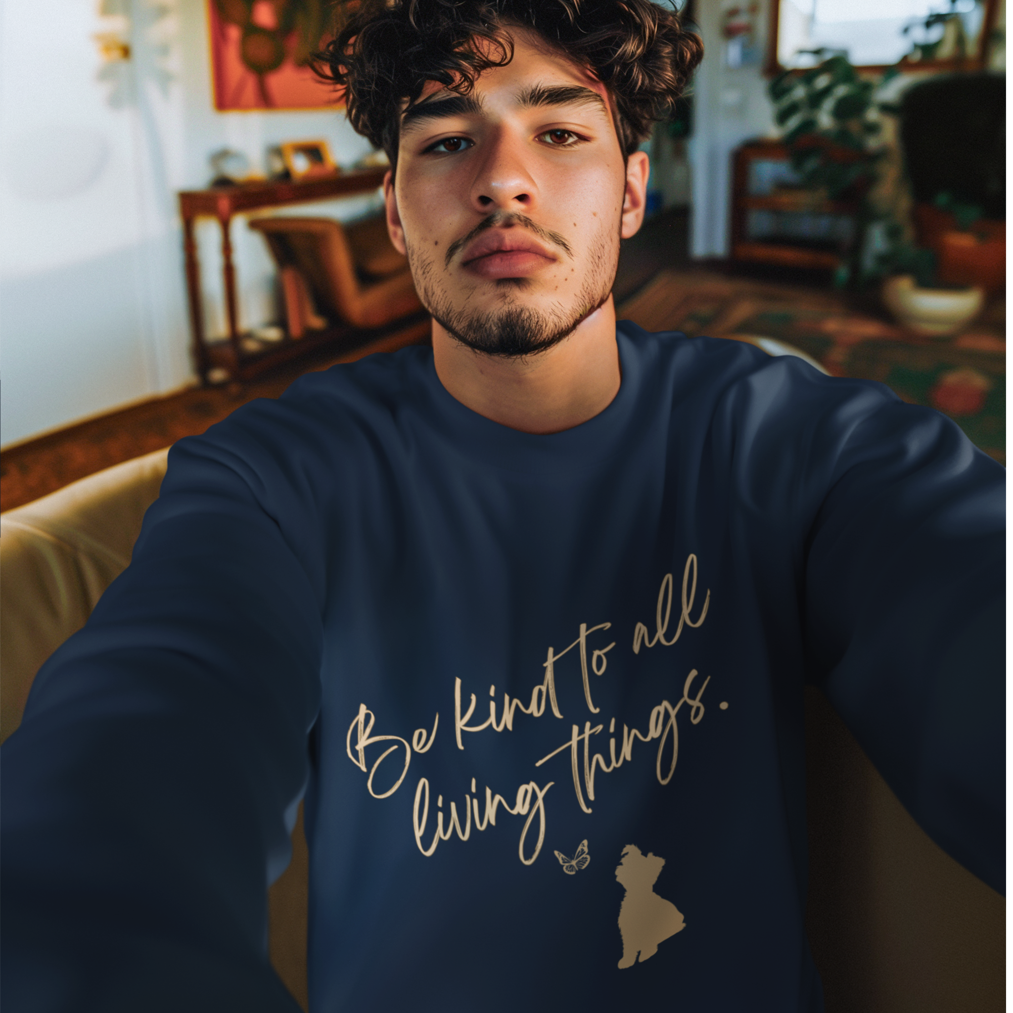 Be Kind Unisex Sweatshirt - Mindfulness Gift Idea