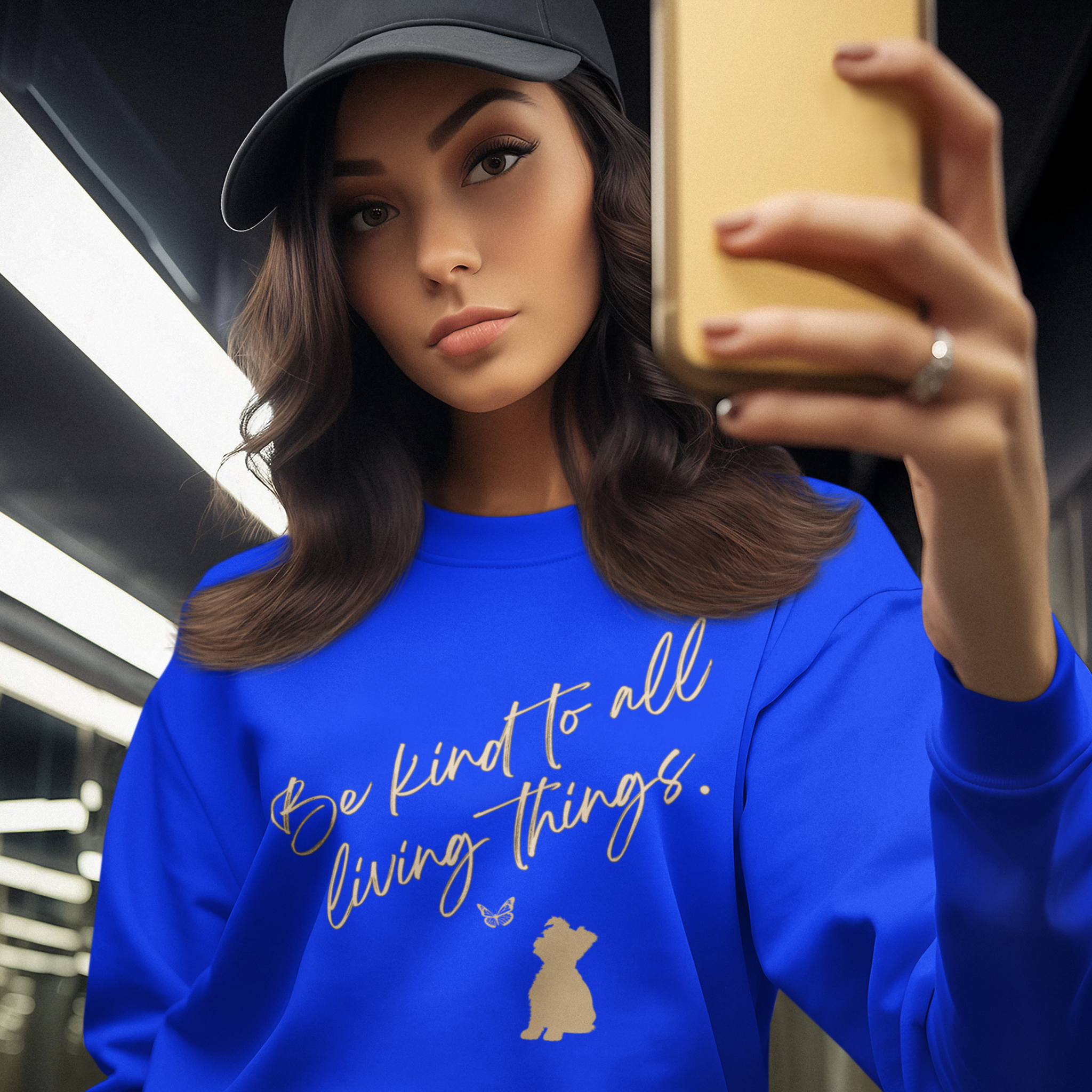 Be Kind Unisex Sweatshirt - Mindfulness Gift Idea