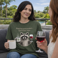 Staying Grounded Between Sips – Raccoon Coffee & Wine Tee