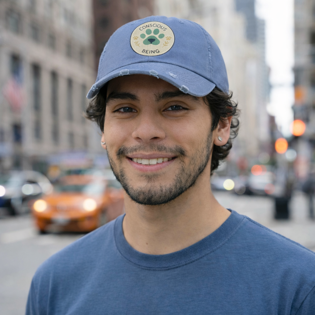 Conscious Being Dad Hat – Distressed Collection
