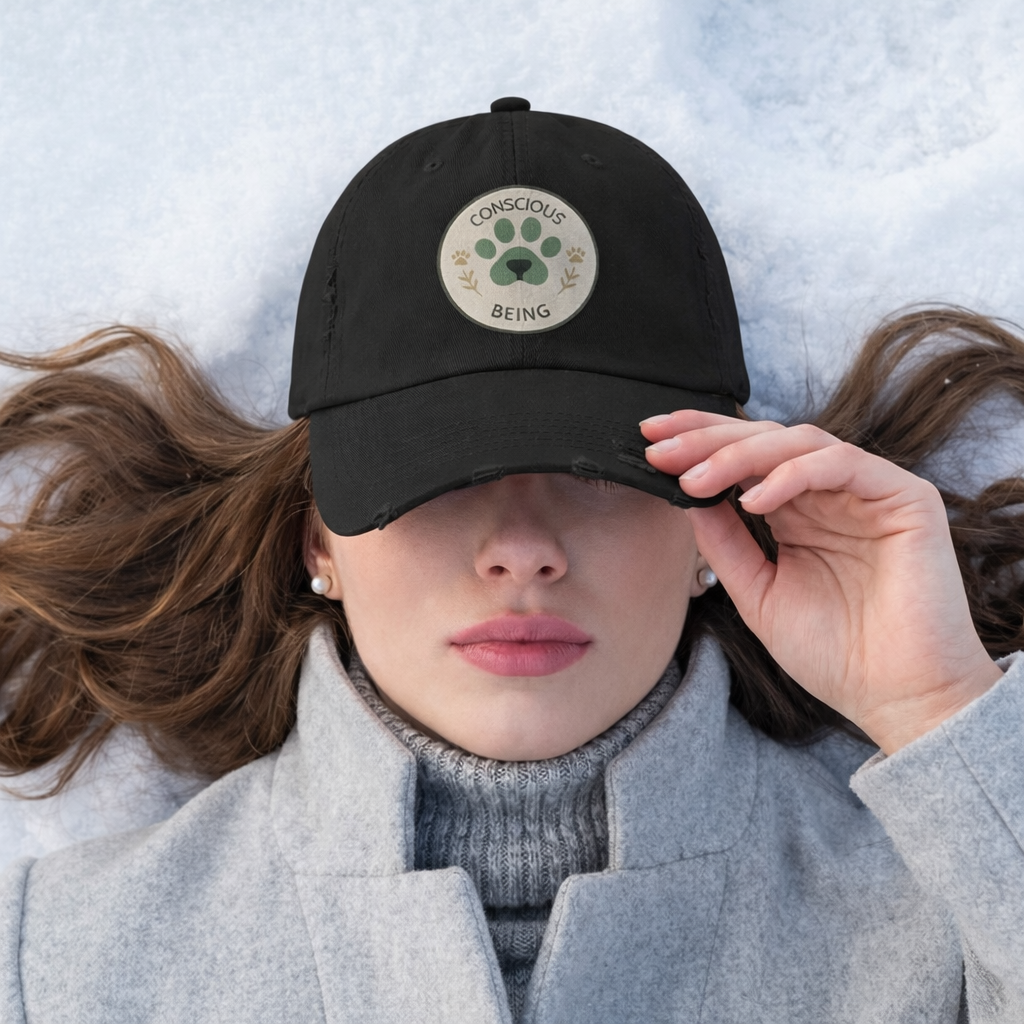 Conscious Being Dad Hat – Distressed Collection