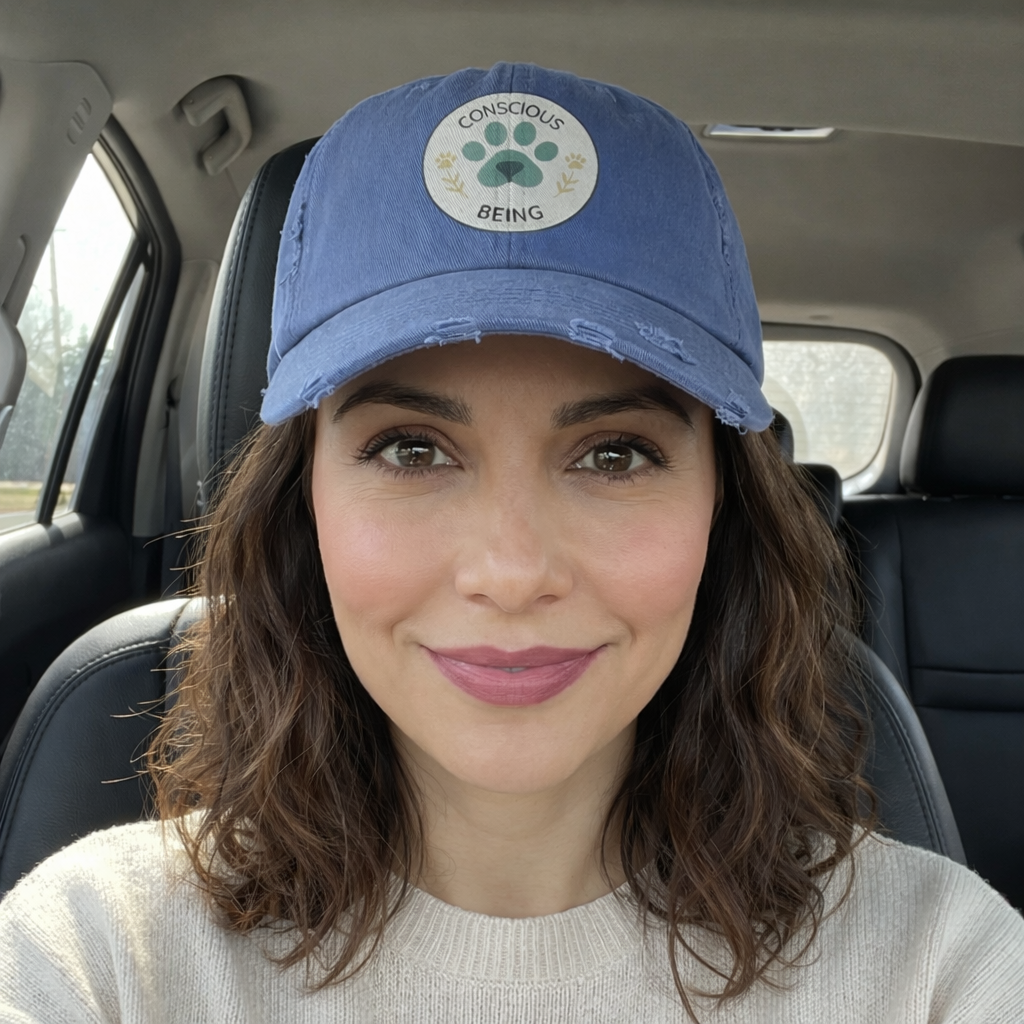 Conscious Being Dad Hat – Distressed Collection