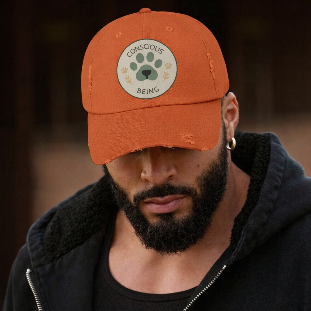 Conscious Being Dad Hat – Distressed Collection