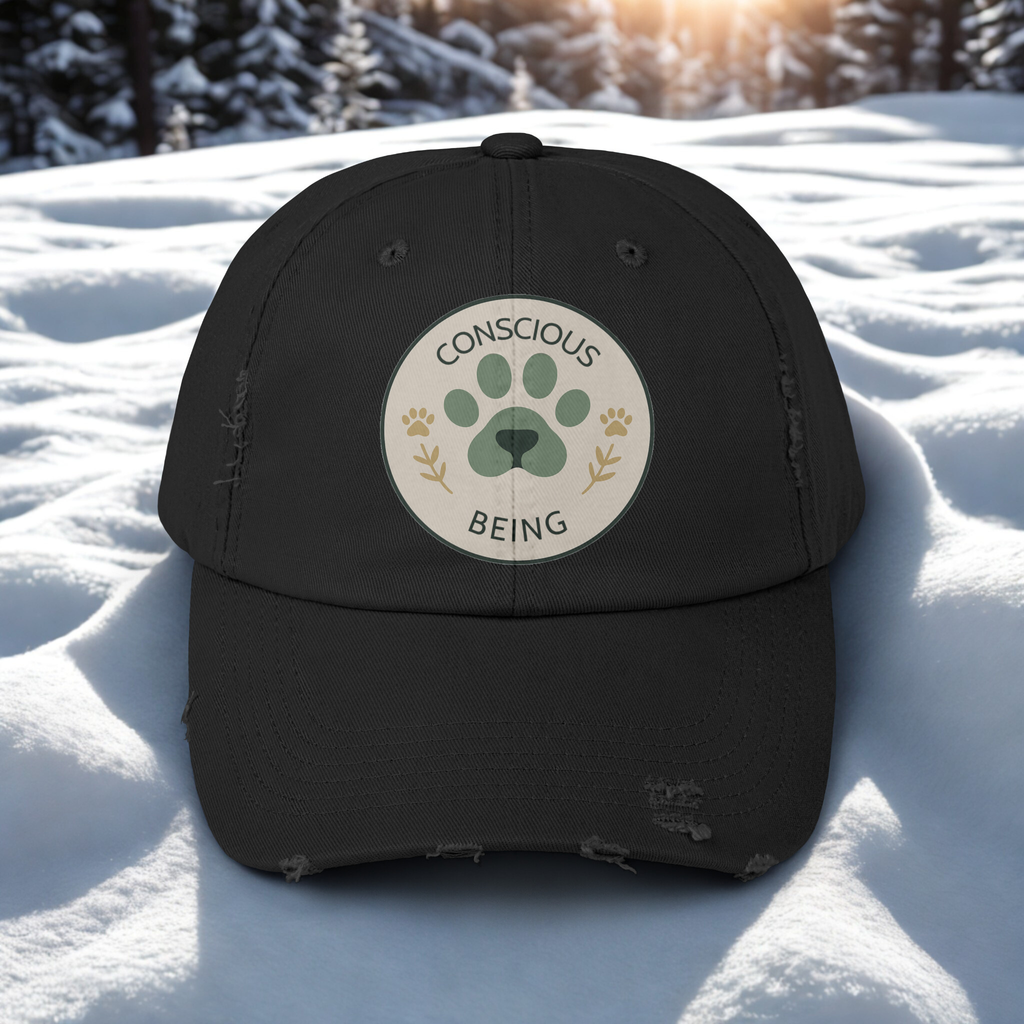 Conscious Being Dad Hat – Distressed Collection