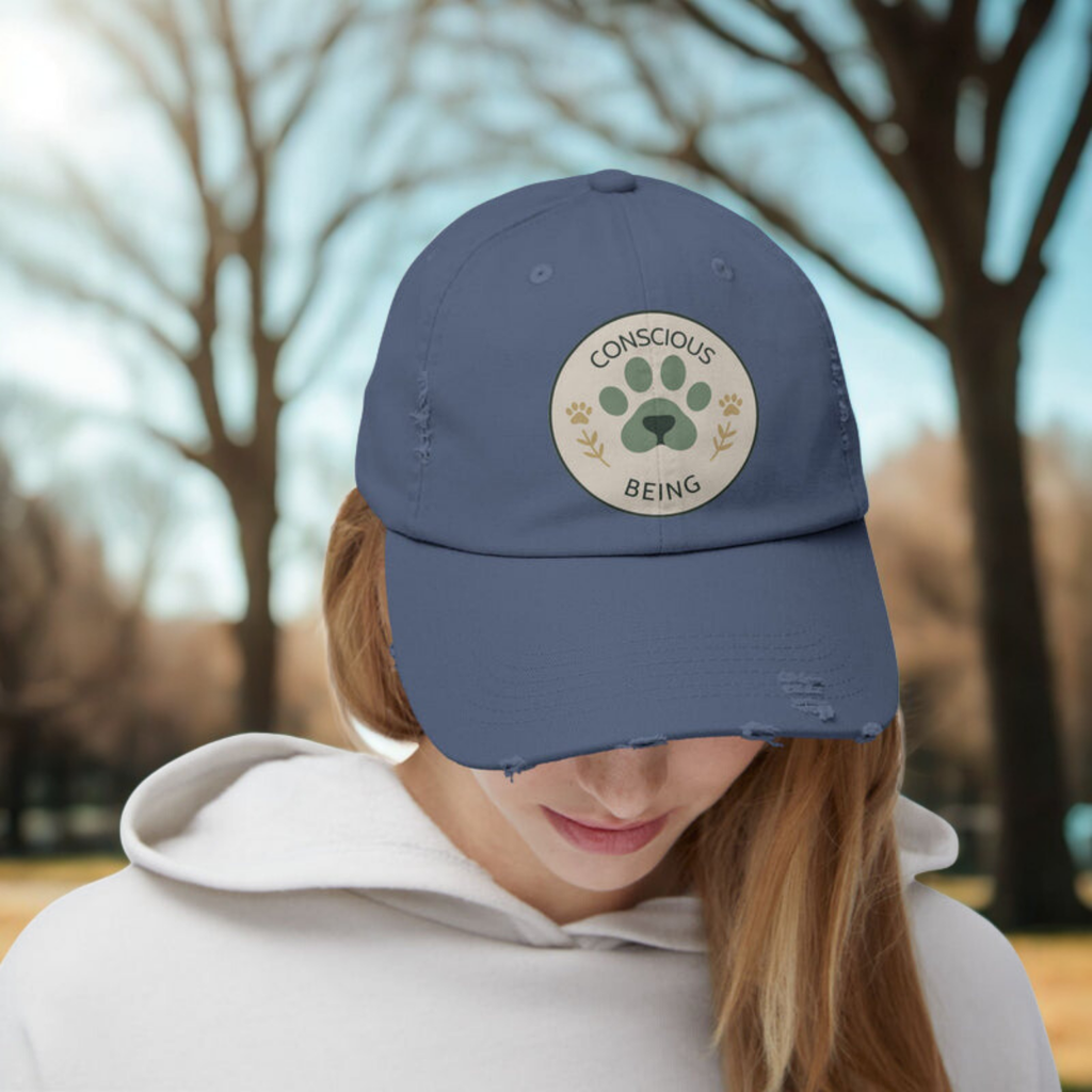 Conscious Being Dad Hat – Distressed Collection