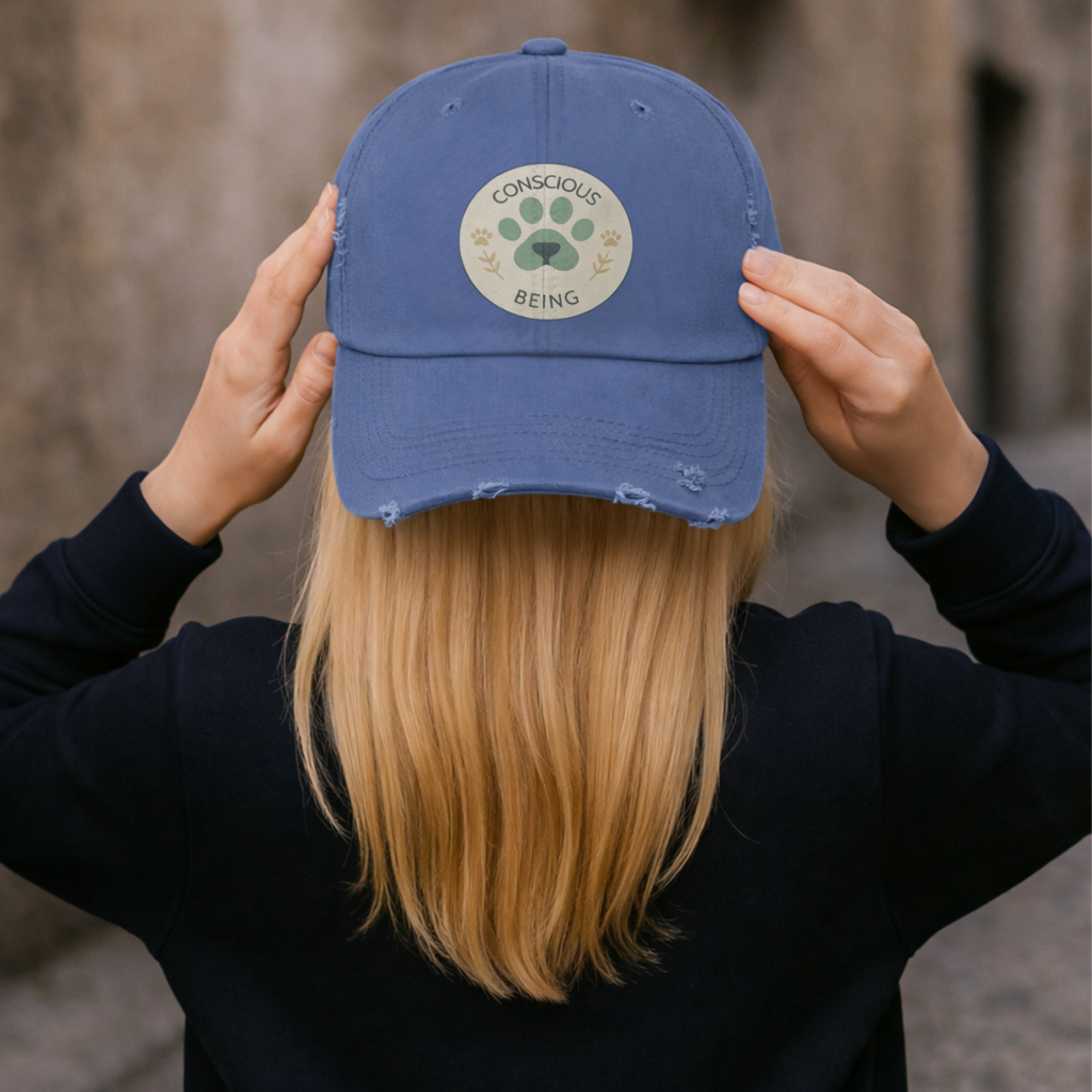 Conscious Being Dad Hat – Distressed Collection