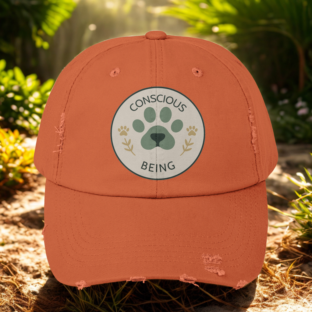 Conscious Being Dad Hat – Distressed Collection