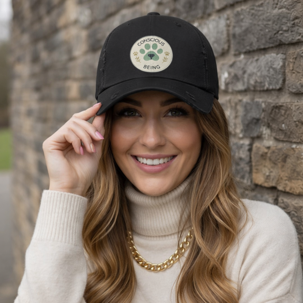 Conscious Being Dad Hat – Distressed Collection