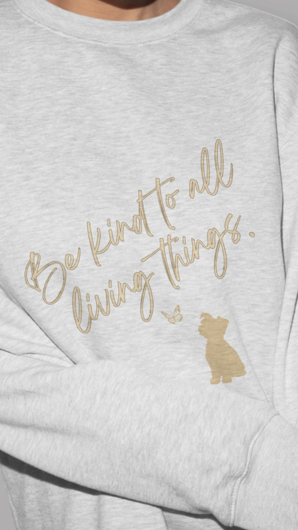 Be Kind Unisex Sweatshirt - Mindfulness Gift Idea