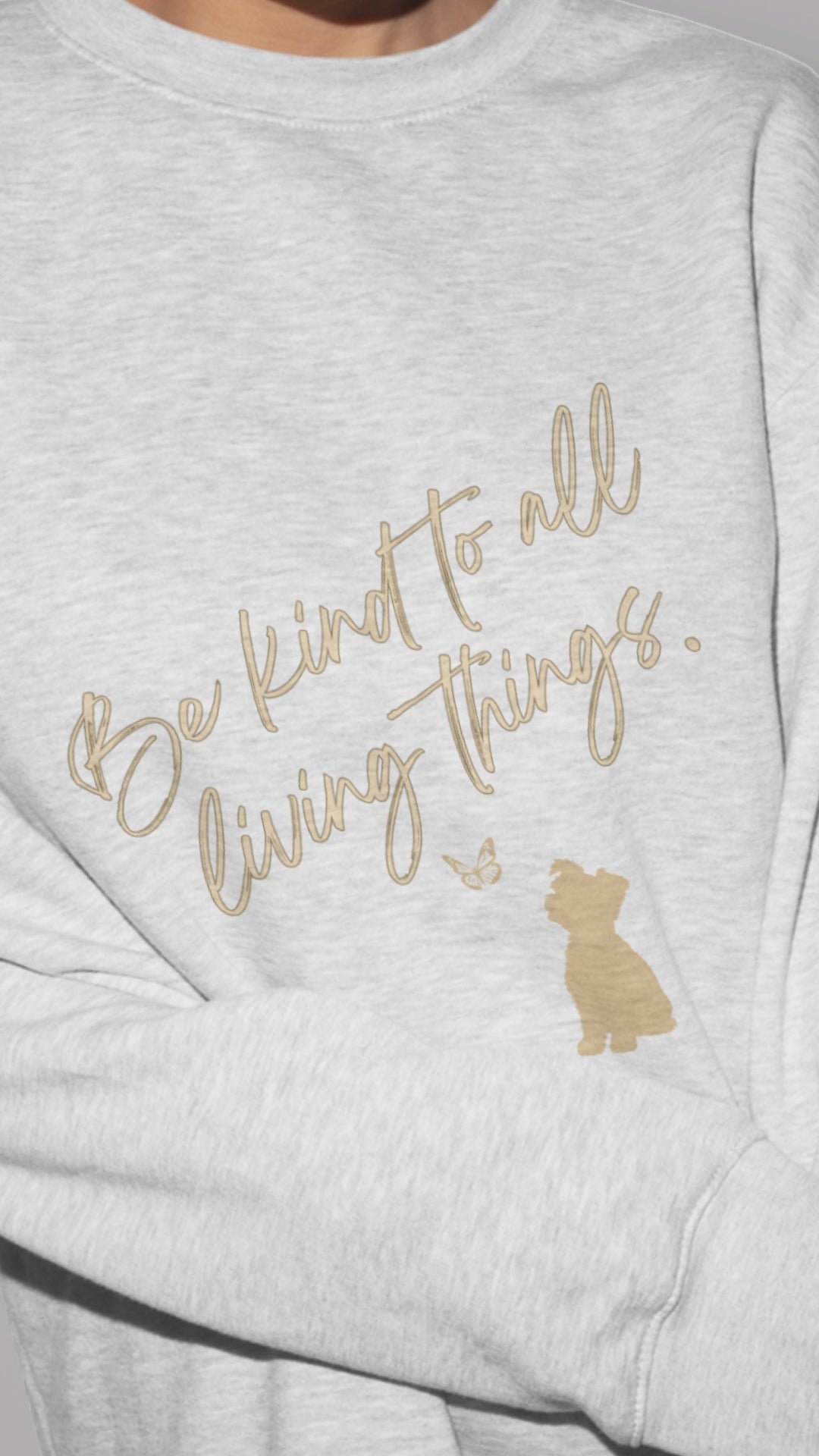 Be Kind Unisex Sweatshirt - Mindfulness Gift Idea